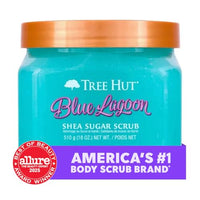 Thumbnail for Tree Hut Blue Lagoon Shea Sugar Scrub, Exfoliating, Hydrating & Moisturizing Body Scrub with Shea Butter & Nourishing Essential Oils, Smooth & Soften Skin, 18 oz