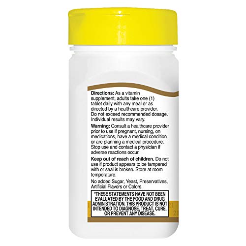 21st Century Vitamin B-6 100 Mg, 110 Count