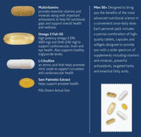 Thumbnail for Men's 50+ Personal Multivitamin Packs, Supports Men's Health, Energy Production and Immune, (30 Single Serving Packets) by the Vitamin Shoppe