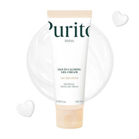 Thumbnail for PURITO Oat In Calming Gel Cream, Non-Comedogenic, 77% Oat Seed Water Lightweight Water-Gel Face Moisturizer, Fragrance-Free, Vegan Korean Skincare, Sensitive & Blemish-Prone Skin, 100 mL