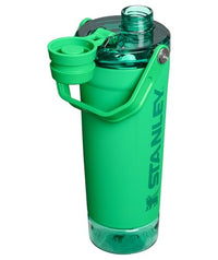 Thumbnail for STANLEY Vitalize Shaker Bottle 20 oz | Leakproof Insulated Stainless Steel Shaker Cup | Base Storage and Twist On Fast Flow Lid | Protein Shakes and Pre Workout Powder | BPA-Free | Meadow