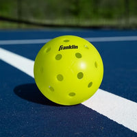 Thumbnail for Franklin Sports Outdoor - X-40 Pickleball Balls - USA (USAPA) Approved - 12 Pack Outside - Optic Yellow - US Open Ball