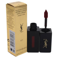 Thumbnail for Yves Saint Laurent Vernis A Levres Vinyl Cream Lip Stain, 401 Rouge Vinyle, 0.18 Ounce