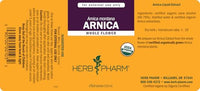 Thumbnail for Herb Pharm Certified Organic Arnica Liquid Extract for Minor Pain Support - 4 Ounce