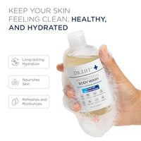 Thumbnail for DR. LIFT Antibacterial Body Wash, Refreshing Scent, Hydrating Shower or Bath Cleanser With Citric Acid, Spirulina, and Lemon, Clean Moisturizing Formula, Vegan, Paraben and Phthalate Free, 8 Fl Oz