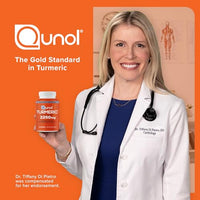 Thumbnail for Qunol Turmeric Curcumin 2250mg, Black Pepper Extract for Enhanced Absorption, Supports Healthy Inflammation Response and Joint Health, Dietary Supplement, Vegetarian Formula, 90 Capsules