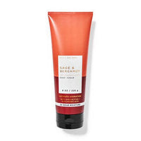 Thumbnail for Bath and Body Works Hyaluronic Acid Body Cream For Men 8 Ounce (Sage Bergamot)