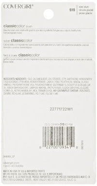 Thumbnail for COVERGIRL Classic Color Blush, Iced Plum (510) (Packaging May Vary)