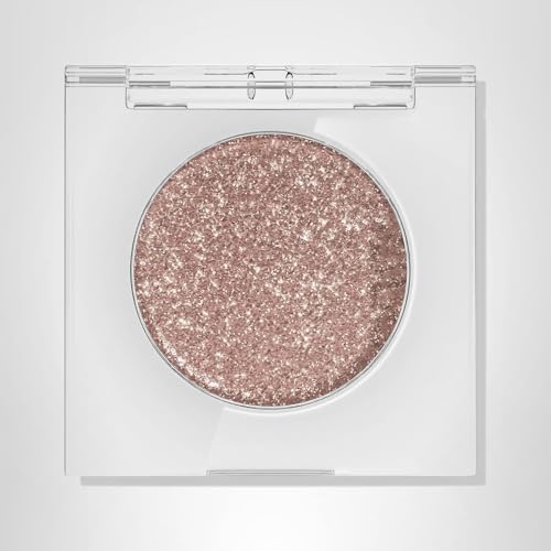 URBAN DECAY 24/7 Moondust Glitter Eyeshadow Single - Sparkly Eye Glitter Makeup, Long-lasting, Highly Reflective Shimmer, Eye Shadow Topper, Space Cowboy (Champagne Gold Silver Sparkle) - 0.06 oz