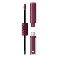 Thumbnail for NYX PROFESSIONAL MAKEUP Shine Loud, Long-Lasting Liquid Lipstick with Clear Lip Gloss - Never Basic (Warm Burgundy)