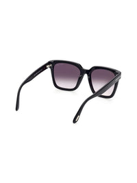 Thumbnail for Tom Ford SELBY FT 0952 Black/Grey Shaded 55/19/140 women Sunglasses