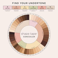 Thumbnail for tarte shape tape concealer – Full-Coverage Creaseless Soft Matte Finish, Brightening Under-Eye & Face Makeup, 16hr Longwear, Vegan & Cruelty-Free, full size, 35H medium honey