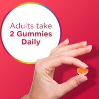 Thumbnail for Centrum MultiGummies Multi+ Omega 3 Dual Action, Adult Multivitamin, Multivitamin/Multimineral/Omega 3 Supplement, Strawberry/Lemon/Orange Flavors - 110 Count