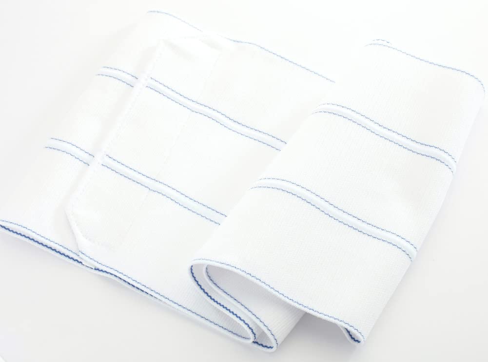 MediChoice Abdominal Binder, Universal, Tri-Panel, Knit Elastic, Hook And Loop Closure, 9 Inch Wide, Stretches To Fit 45 Inches (Each of 1)