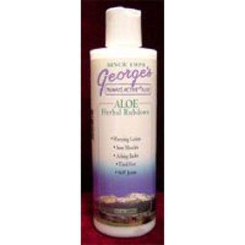 George's Aloe Vera Herbal Rubdown 8 oz