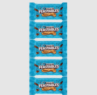 Thumbnail for Feastables MrBeast Peanut Butter Milk Chocolate Chocolate Bar, Full Size Bar for Adults & Kids, Candy Bars, Snacks, Gifts, & Dessert, Fairtrade Cocoa, 1.24 Oz Each, 5 Count