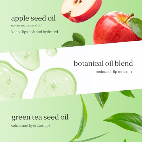 NOONI Korean Lip Oil - Appletea | Long-Lasting, Moisturizing, Plumping, Revitalizing for Dry Lips, Waterproof, No Peel Off, Hydrating, Stocking Stuffers, Tween Girls Trendy Stuff, 0.12 FL Oz