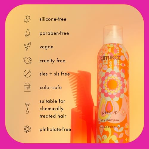 amika perk up talc-free dry shampoo, 9.5oz