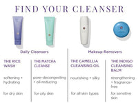 Thumbnail for TATCHA The Indigo Cleansing Balm | Gentle Moistuirizing Cleanser, Fragrance-Free, Buttery-Soft Balm that Melts to Gently Cleanse & Remove Makeup | 1.9 oz