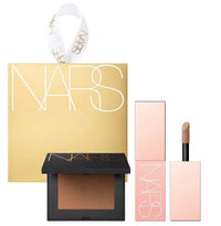 Thumbnail for NARS Gold Star Mini Laguna Cheek Duo - Mini Bronzing Powder in Laguna and Mini Afterglow Liquid Blush in Laguna.