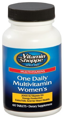 the Vitamin Shoppe - One Daily Women's Multivitamin, 60 tablets by the Vitamin Shoppe
