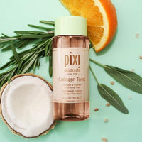 Thumbnail for Pixi Botanical Collagen Tonic, Volumizing & Hydrating Toner, Enhanced with Peptides & Botanicals to Firm & Revitalize, Alcohol-Free Daily Moisturizing Toner, 250 ml / 8.5fl oz
