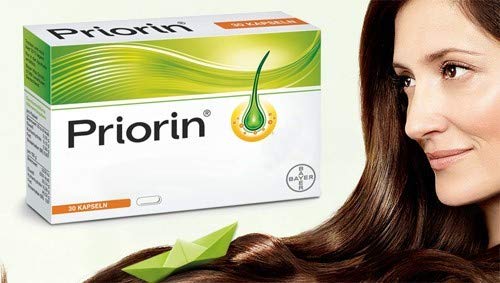 PRIORIN Hair Growth Formula 120 Capsule - Help Weak & Thinning Hair Original German Brand