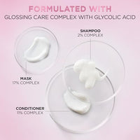 Thumbnail for L'Oreal Paris Glossing Lamination Hair Mask with Glycolic Acid, Hair Treatment for Lasting Shine and Smoothness for Dull, Dry Hair, EverPure, 5.1 Fl Oz