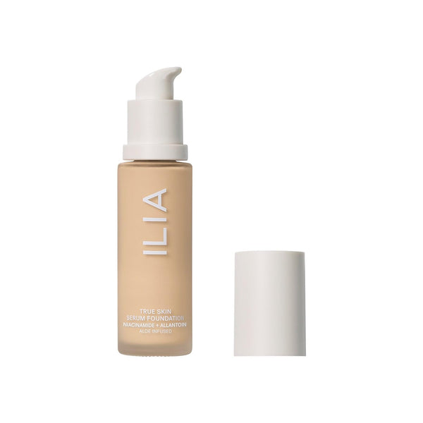 ILIA - True Skin Serum Foundation | Non-Comedogenic, Cruelty-Free, Vegan, Weightless Feel, Buildable Coverage, Safe for Sensitive Complexion (Cozumel SF1.75)