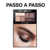 Thumbnail for Maybelline New York Makeup The City Mini Eyeshadow Palette, Chill Brunch Neutrals Eyeshadow, 0.14 oz