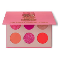 Thumbnail for Juvia's Place Palette The Sweet Pinks - Deep Fuchsia, Soft & Sweet Pink, Shades of 6, Pressed Pigments Palette, Professional Makeup, Pigmented Pan Palette, Makeup Palette for Color & Shine