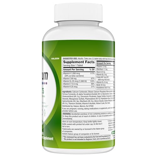 Centrum Adult Multivitamin/Multimineral Supplement with Antioxidants, Zinc, Vitamin D3 and B Vitamins, Gluten Free, Non-GMO Ingredients - 200 Count