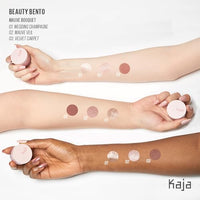 Thumbnail for Kaja Eye Bento Collection - Bouncy Eyeshadow Trio | 17 Mauve Bouquet | Mauve Berry Tone | Vegan, Cruelty free