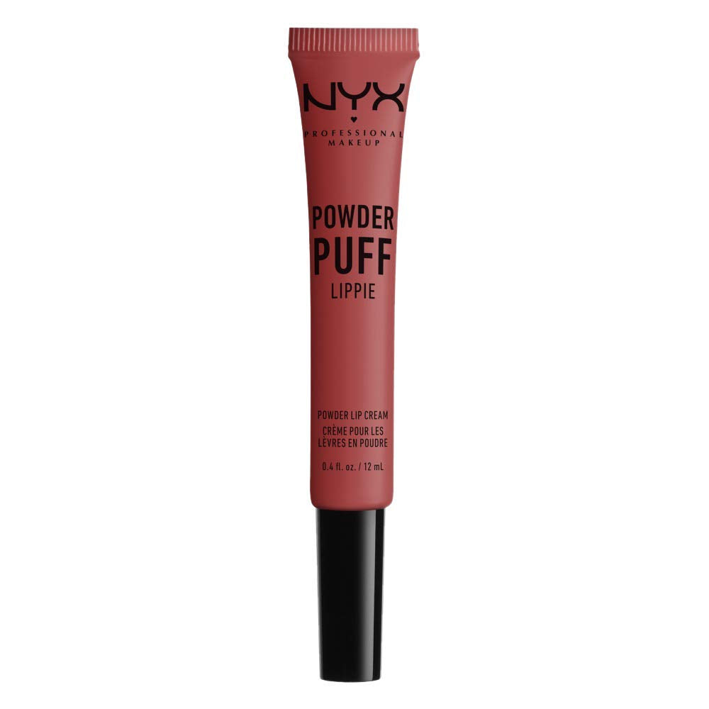 NYX PROFESSIONAL MAKEUP Powder Puff Lippie Lip Cream, Liquid Lipstick - Best Buds (Nude Rose)