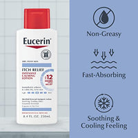 Thumbnail for Eucerin Itch Relief Intensive Calming Lotion, Itch-Relieving Lotion for Sensitive Dry Skin, 8.4 Fl Oz Bottle