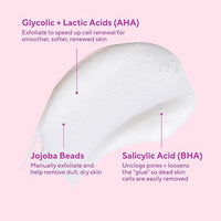Thumbnail for Murad AHA/BHA Exfoliating Cleanser - Triple-Action Cleansing Exfoliator with Salicylic, Lactic, & Glycolic Acids - Creamy Face Wash Removes Dull, Dry Skin for Smoother, Softer Skin (2 Fl Oz)