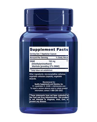 Thumbnail for Life Extension DMAE Bitartrate, Supports neurotransmitter Production, 6-Month Supply, Gluten-Free, Non-GMO, Vegetarian, 200 Capsules