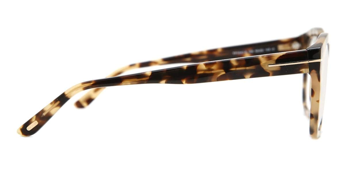 Eyeglasses Tom Ford FT 5542 -B 056 Shiny Vintage Havana, Rose Gold"t" Logo/B