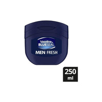 Thumbnail for Vaseline Men's Fresh Blue Seal Petroleum Jelly, 250ml - Paraben-Free Dry Skin Whole Body Moisturizer