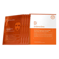 Thumbnail for Dr Dennis Gross Vitamin C Lactic Biocellulose Brightening Treatment Mask, Revive Dry, Visibly Damaged Skin, 4 Pack