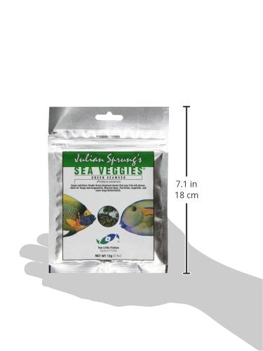Two Little Fishies Atlsvgs2 Sea Veg-Green Seaweed, 0.4 oz
