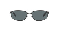 Thumbnail for Ray-Ban Man Sunglasses Black Frame, Crystal Green Lenses, 61MM