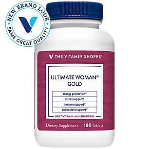 Ultimate Man and Woman Gold Multivitamin Bundle (180 Tablets) by The Vitamin Shoppe