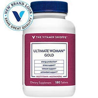 Thumbnail for Ultimate Man and Woman Gold Multivitamin Bundle (180 Tablets) by The Vitamin Shoppe