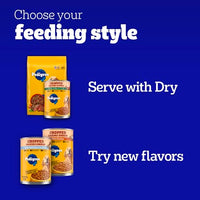 Thumbnail for Pedigree Wet Dog Food, Choice Cuts Adult Canned Dog Food Variety Pack, 13.2 oz. Cans, 12 Count