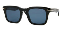 Thumbnail for Tom Ford - FT0751 Shiny Black Square Men Sunglasses - 50mm