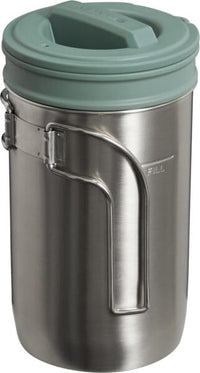 Thumbnail for STANLEY All In One French Press Coffee Maker 32 oz | 5 Minute Brew, 4 Hours Hot | Mesh Filter for Coffee Grounds | Insulated Stainless Steel French Press | BPA-Free | Stainless Steel Shale