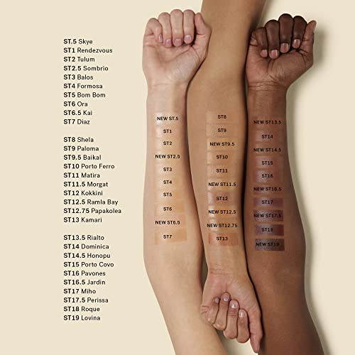 ILIA - Super Serum Skin Tint SPF 40 | Non-Comedogenic, Vegan, Lightweight to Help Against Blue Light, + Pollution while Hydrating, Smoothing, + Refining (Formosa ST4, 1 fl oz | 30 ml)