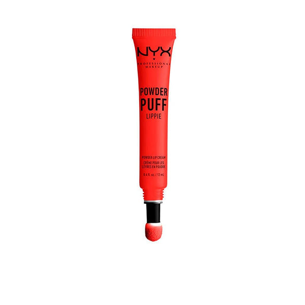 NYX PROFESSIONAL MAKEUP Powder Puff Lippie Lip Cream, Liquid Lipstick - Crushing Hard (Orange)