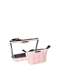 Thumbnail for Victoria's Secret AM/PM Beauty Bag Duo, Pink